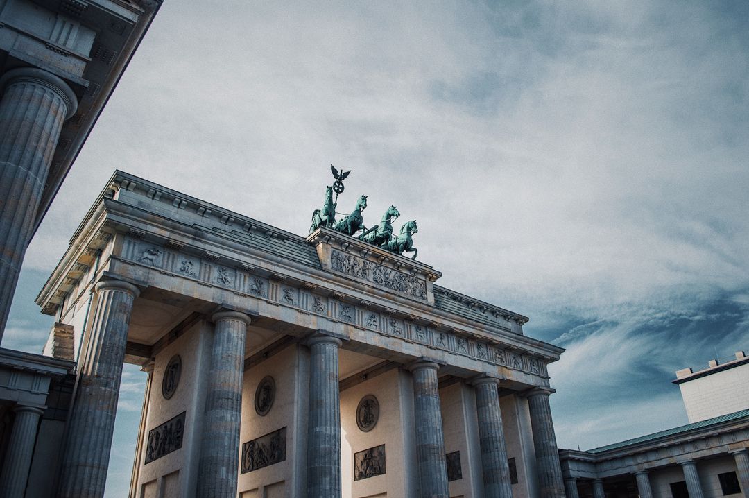The Brandenburg Gate in Berlin